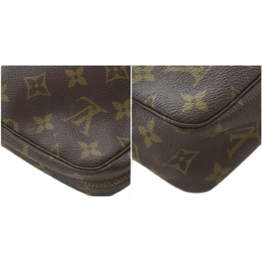 Louis Vuitton Monogram Trousse Toilette Cosmetic Pouch Clutch Shoulder Bag - Picture 9 of 9